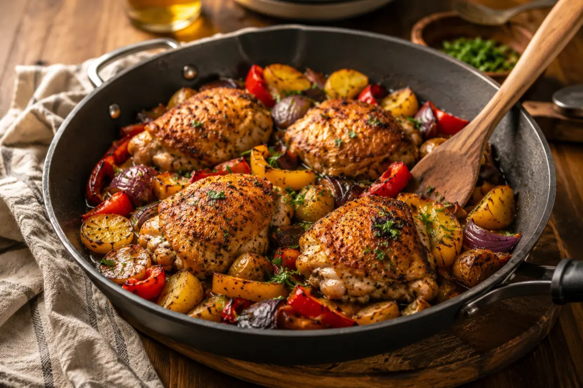 One-pan dinners: блюда на одной сковороде для ленивых, но голодных вечеров