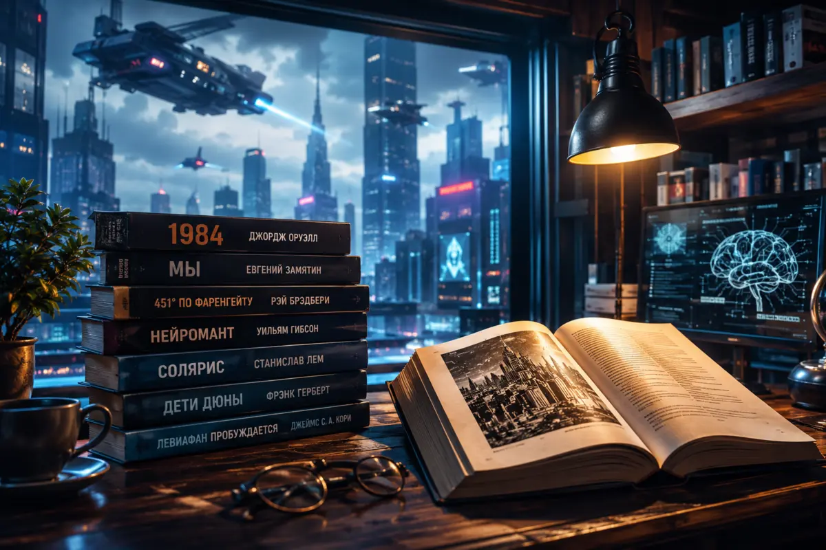 Книги, которые взрывают мозг: научная фантастика и триллеры, предсказавшие наше настоящее
