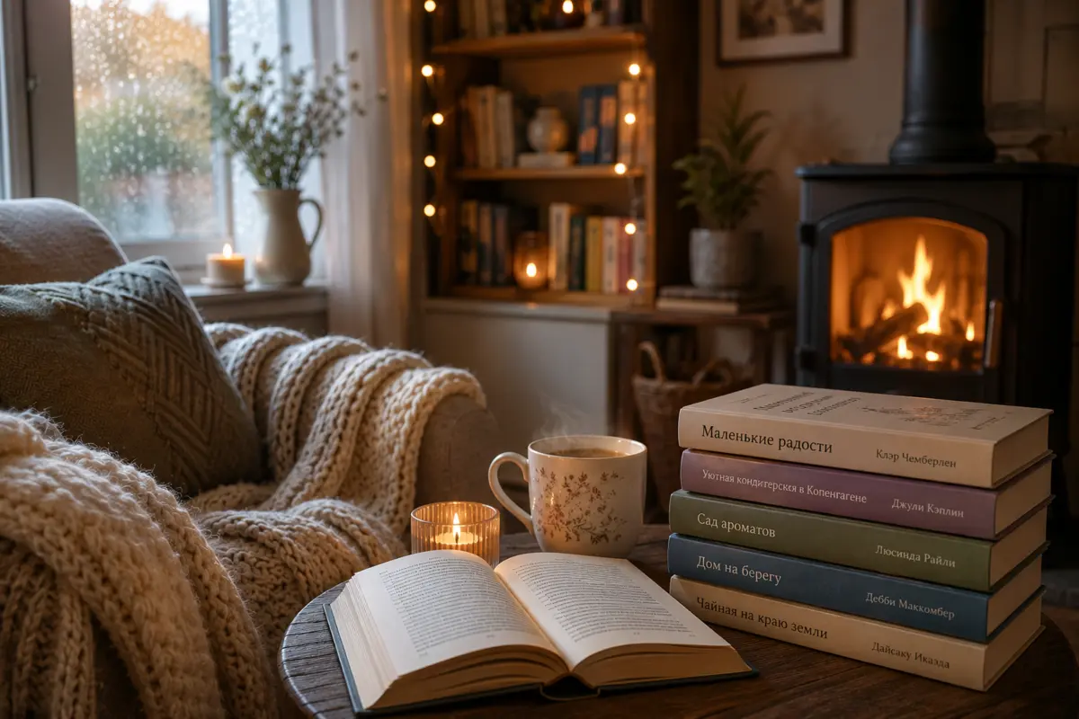 Феномен «cozy-литературы». Почему мы все чаще выбираем книги без драмы и конфликтов
